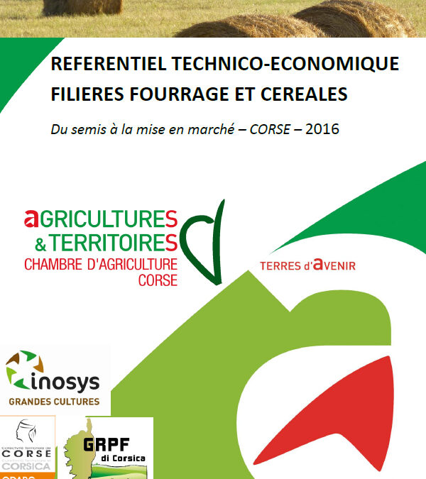 Référentiel économique Fourrage, Céréales, Aine