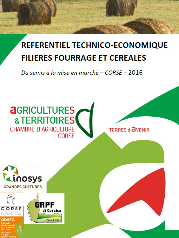 Référentiel économique Fourrage, Céréales, Aine