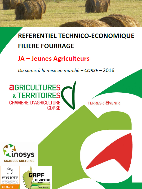 Référentiel économique Fourrage (Jeunes Agriculteurs)