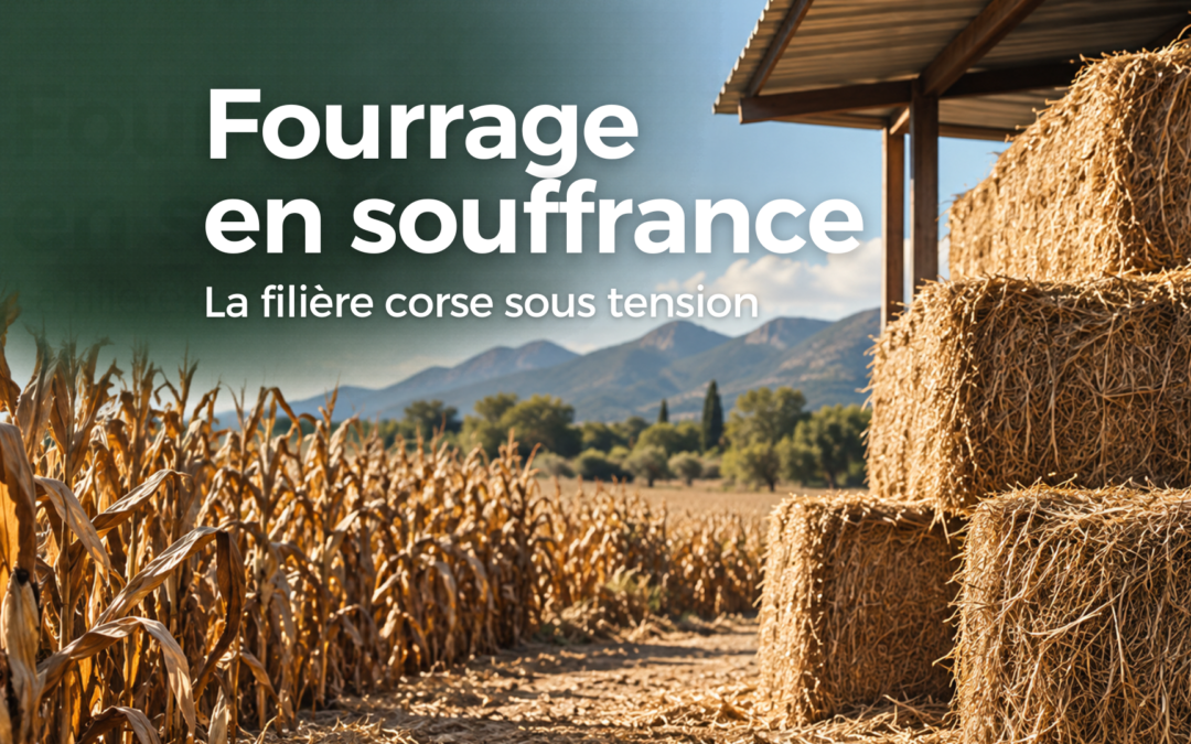 Fourrage en souffrance : les producteurs corses face à une situation difficile